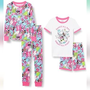 Disney's Minnie Mouse Toddler 4 Piece Pajama Set
